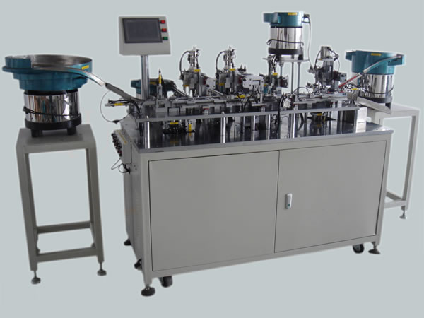 全自動開關(guān)插腳裝配機 全自動開關(guān)插腳裝配機